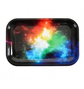 Vassoio per rollare cosmo arcobaleno